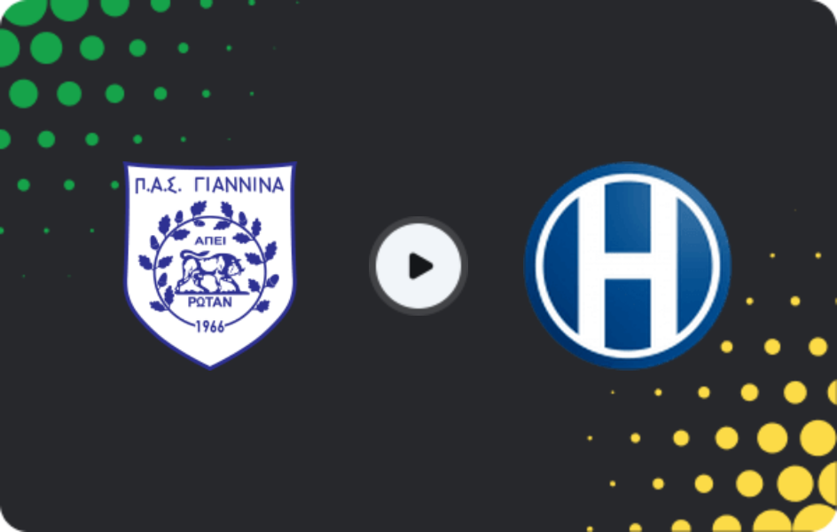 Where to watch PAS Giannina — Iraklis 1908, Super League 2, 24.01.2026