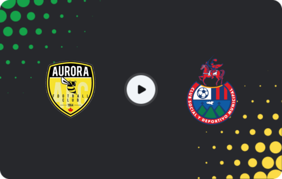 Where to watch Aurora — Municipal, Liga Nacional, 25.01.2026