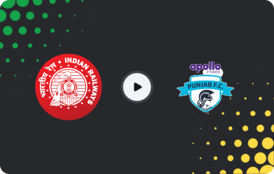 Where to watch Railways — Punjab, Santosh Trophy, 26.01.2026