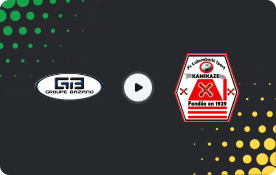 Where to watch Groupe Bazano — Lubumbashi Sport, Ligue 1, 28.01.2026