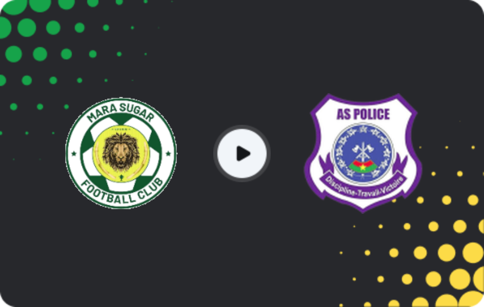Where to watch Mara Sugar — Police, Premier League, 28.01.2026
