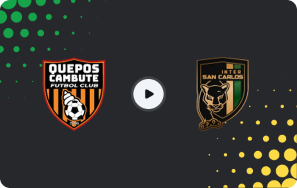 Where to watch Quepos Cambute — Inter San Carlos, Liga de Ascenso, 28.01.2026