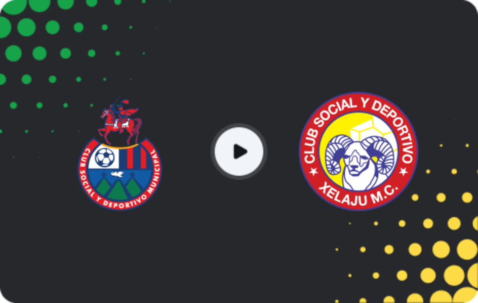 Where to watch Municipal — Xelajú, Liga Nacional, 29.01.2026