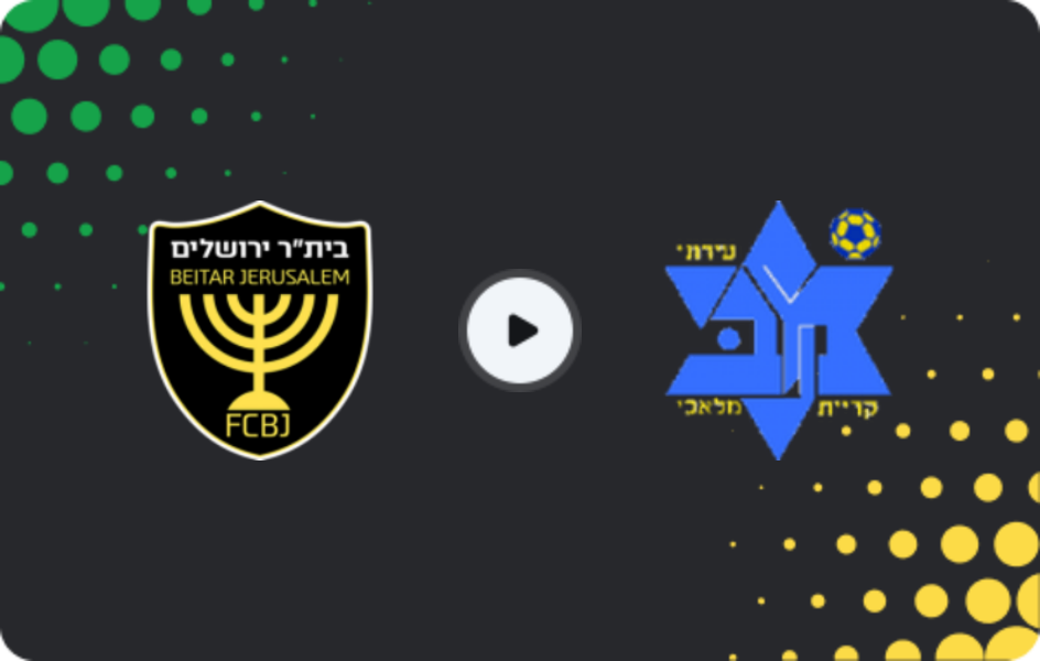 Where to watch FC Jerusalem — Maccabi Kiryat Malachi, Liga Alef, 30.01.2026