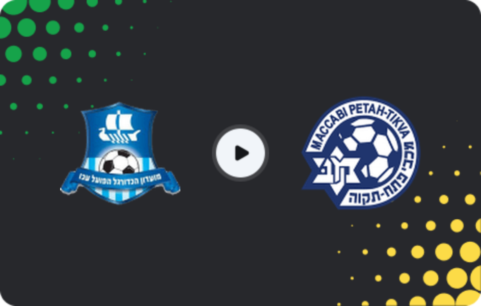 Where to watch Hapoel Acre — Maccabi Petah Tikva, Liga Leumit, 30.01.2026