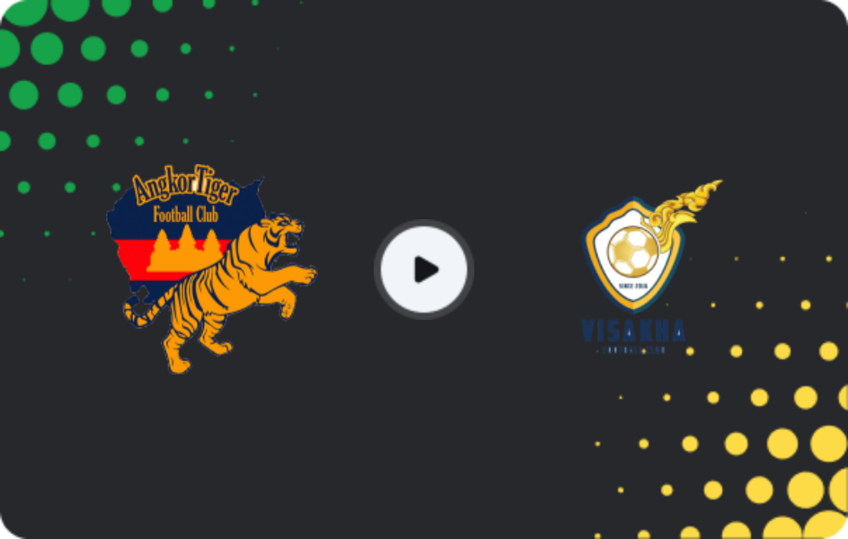 Where to watch Angkor Tiger — Visakha, Premier League, 31.01.2026