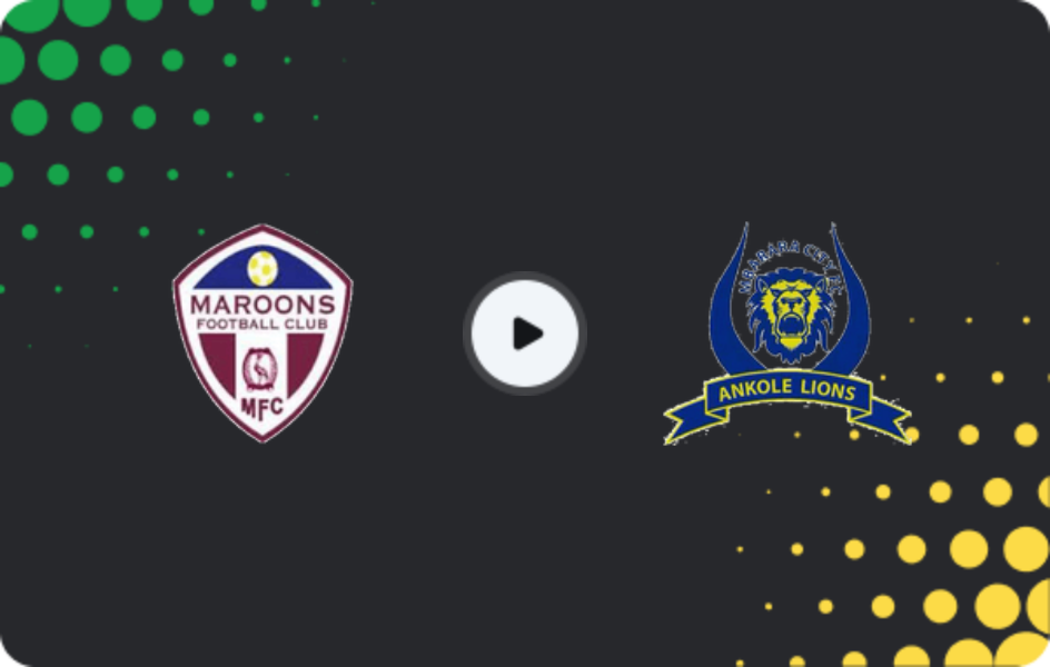 Where to watch Maroons — Mbarara City, Premier League, 31.01.2026