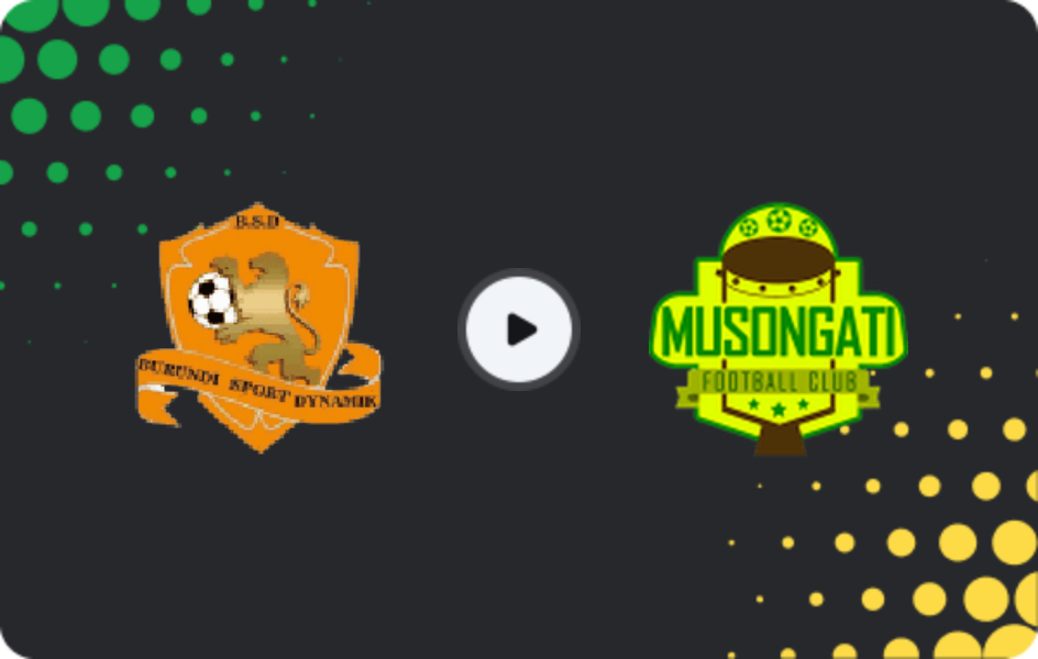 Where to watch Dynamik — Musongati, Ligue A, 24.01.2026