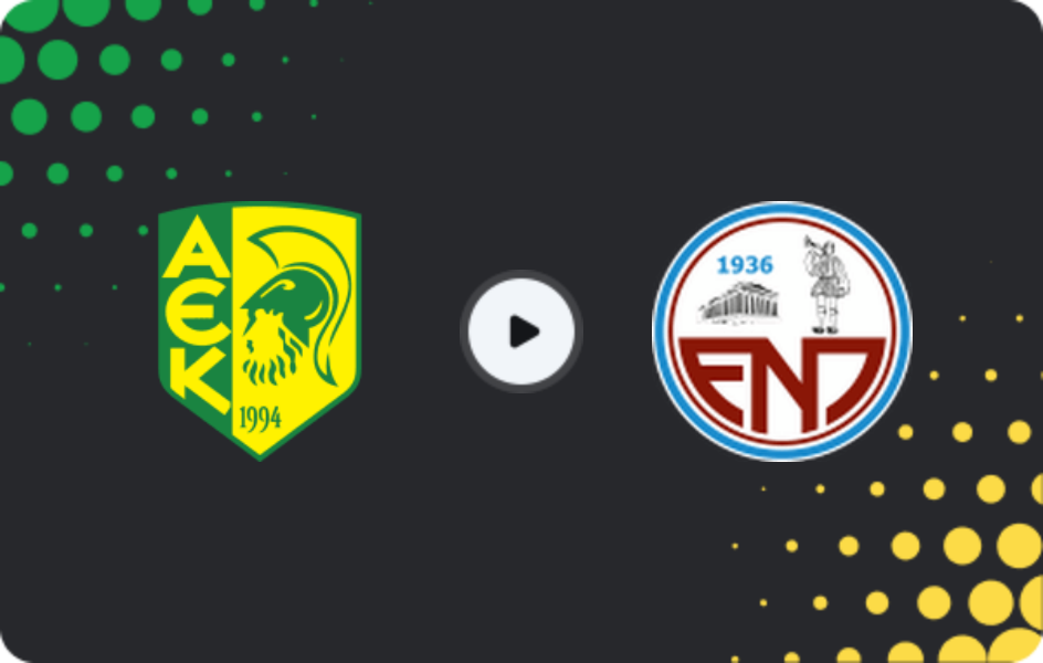 Where to watch AEK Larnaca — Enosis, 1. Division, 31.01.2026
