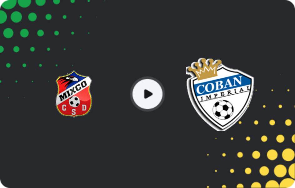 Where to watch Mixco — Cobán Imperial, Liga Nacional, 31.01.2026