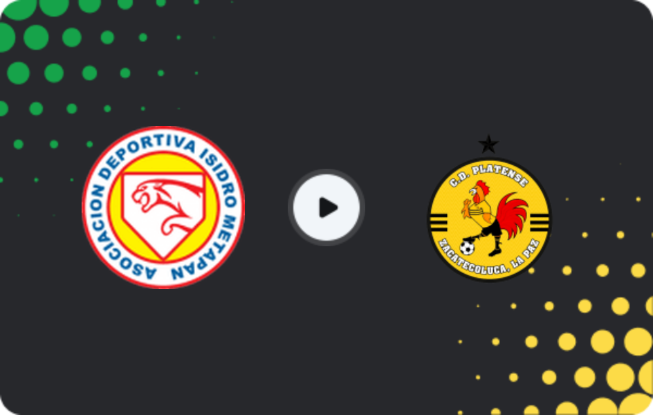 Where to watch Isidro Metapán — Zacatecoluca, Primera Division, 31.01.2026