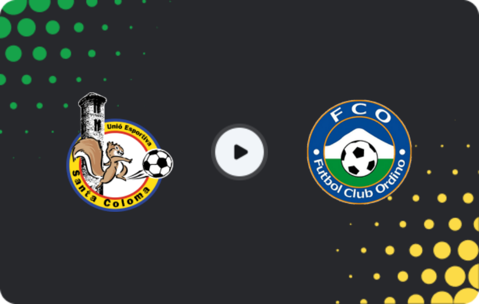 Where to watch UE Santa Coloma — Ordino, 1a Divisió, 01.02.2026