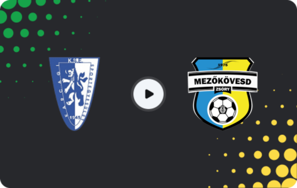 Where to watch Karcag SE — Mezokovesd-zsory, NB II, 01.02.2026