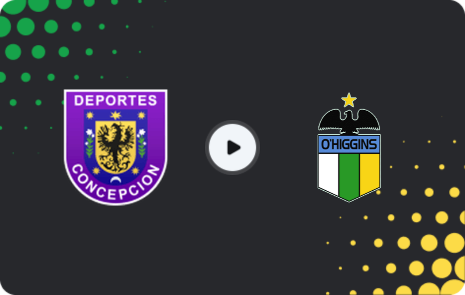 Where to watch Concepción — O'Higgins, Primera División, 01.02.2026