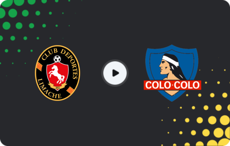 Where to watch Deportes Limache — Colo Colo, Primera División, 31.01.2026