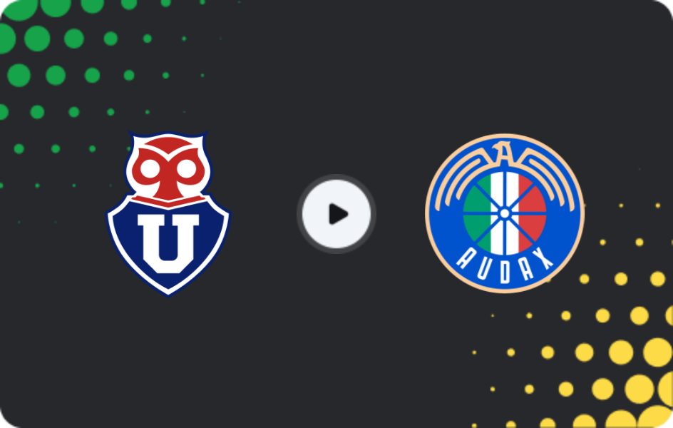 Where to watch Universidad de Chile — Audax Italiano, Primera División, 31.01.2026