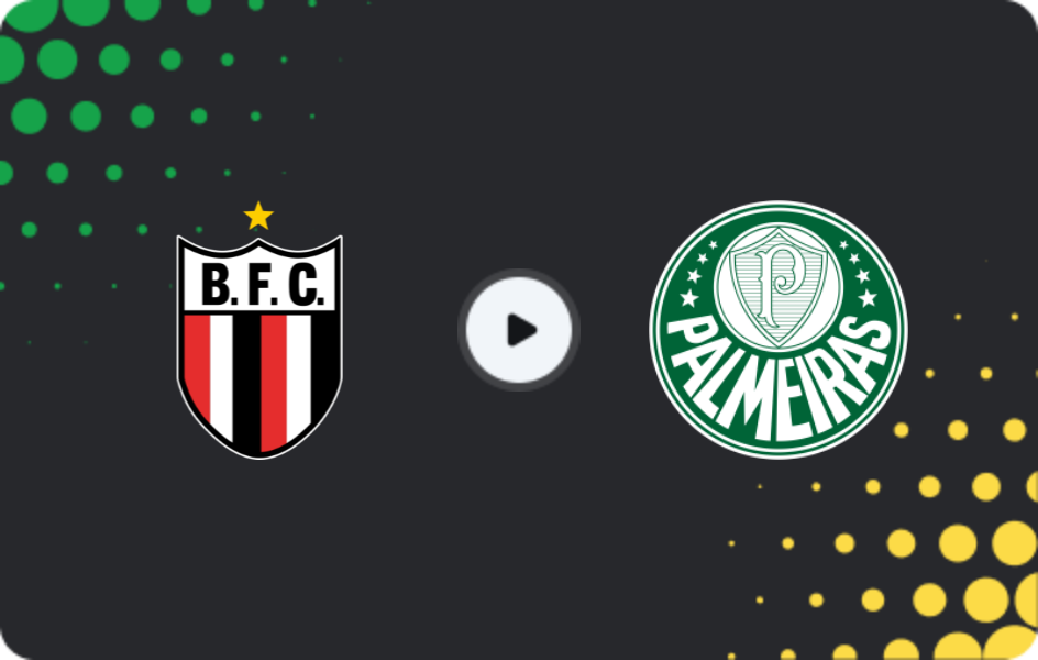 Where to watch Botafogo SP — Palmeiras, Paulista A1, 02.02.2026