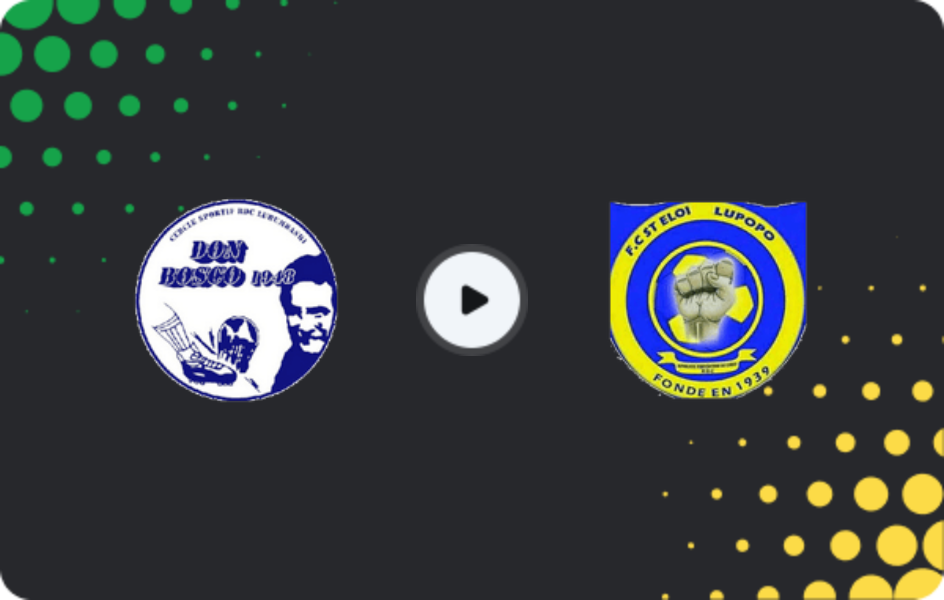 Where to watch Don Bosco — Saint Eloi Lupopo, Ligue 1, 03.02.2026