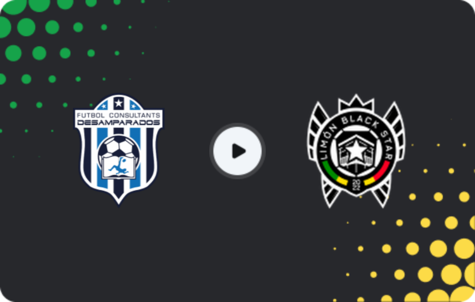 Where to watch Futbol Consultants Moravia — Limón Black Star, Liga de Ascenso, 03.02.2026