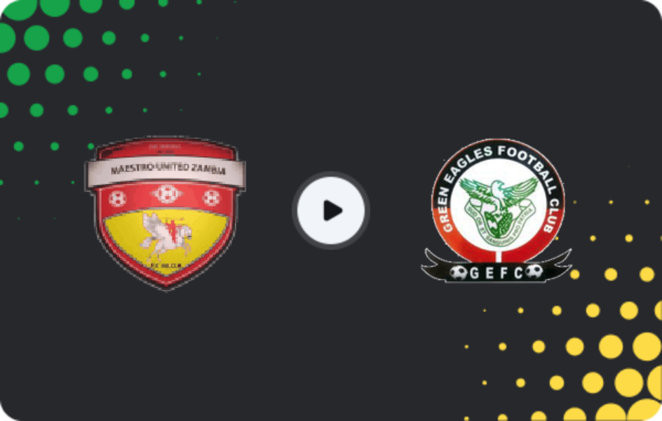 Where to watch Man Utd Zambia Academy — Green Eagles, Super League, 04.02.2026