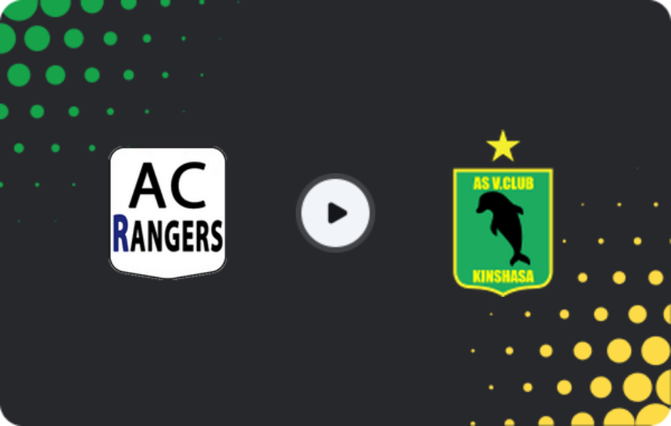 Where to watch Rangers — Vita Club, Ligue 1, 04.02.2026