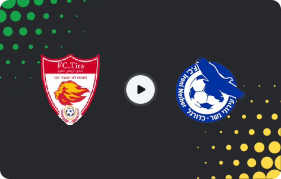 Where to watch Tira — Ironi Nesher, Liga Alef, 06.02.2026