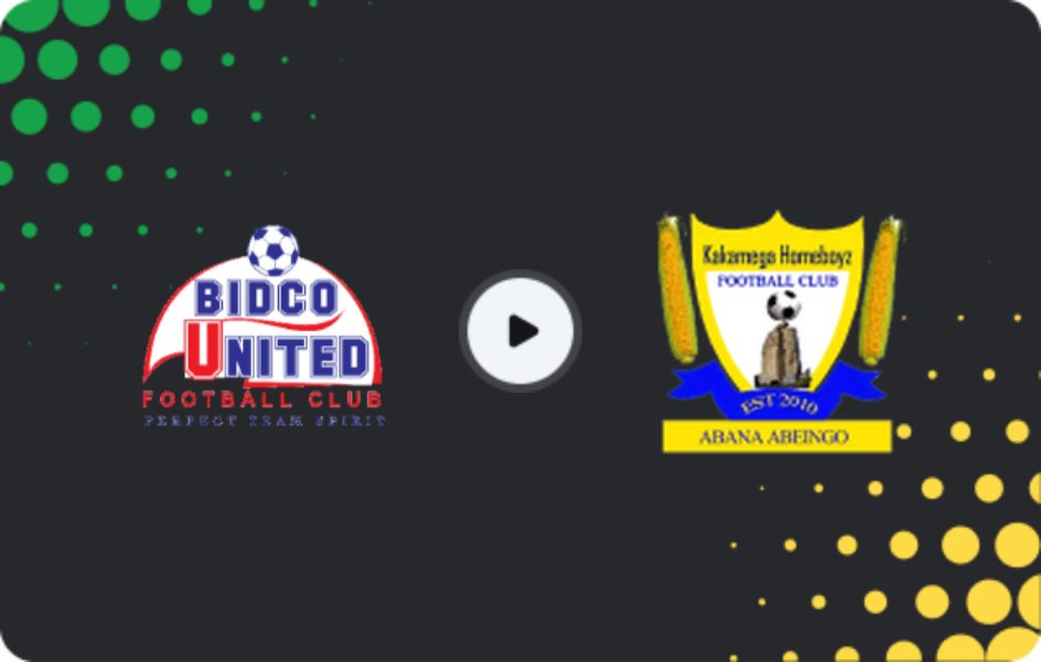 Where to watch Bidco United — Homeboyz, Premier League, 07.02.2026