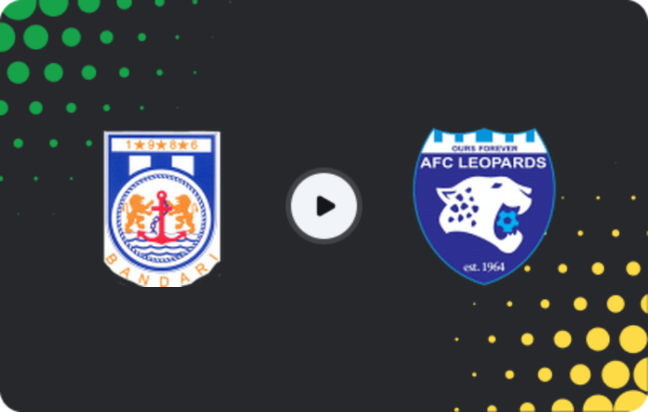Where to watch Bandari — AFC Leopards, Premier League, 07.02.2026
