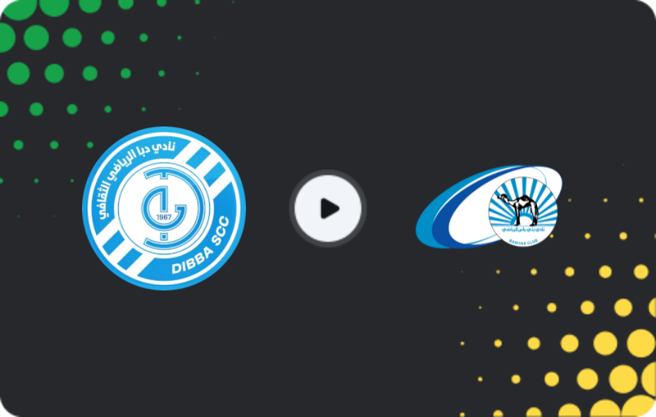 Where to watch Dibba Al-Fujairah — Baniyas, Pro League, 07.02.2026
