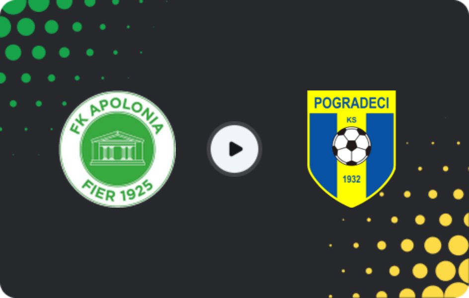 Where to watch Apolonia Fier — Pogradeci, 1st Division, 07.02.2026
