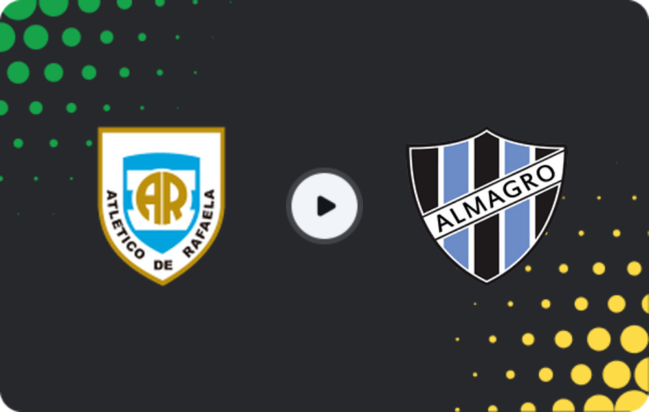 Where to watch Atletico DE Rafaela — Almagro, Primera Nacional, 07.02.2026