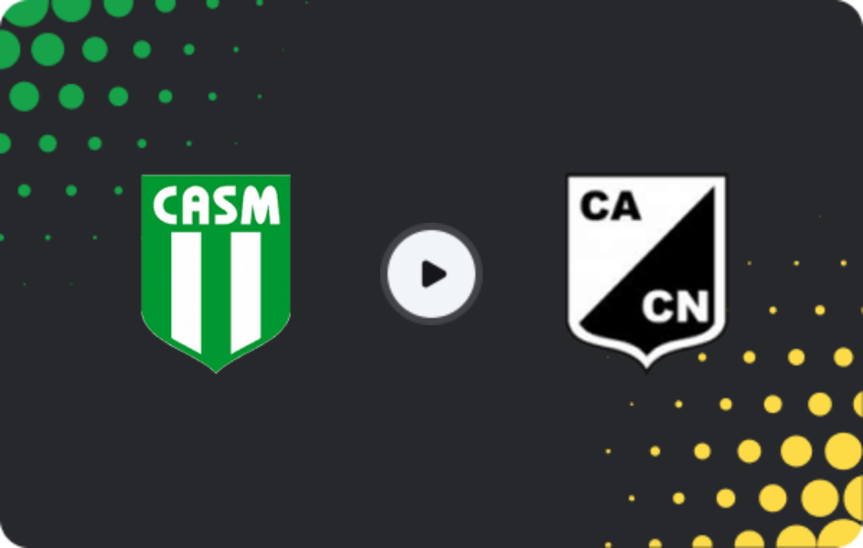 Where to watch San Miguel — Central Norte, Primera Nacional, 07.02.2026