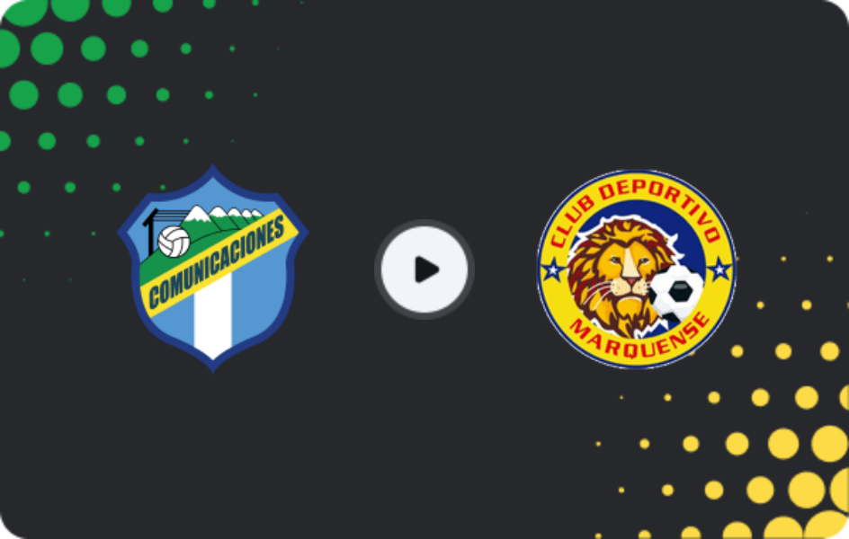 Where to watch Comunicaciones — Marquense, Liga Nacional, 08.02.2026