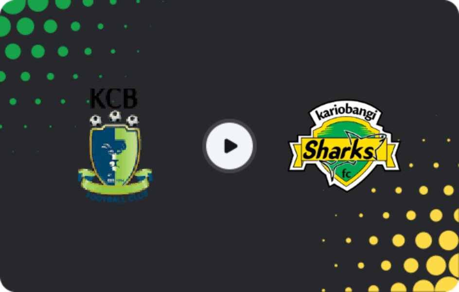 Where to watch KCB — Kariobangi Sharks, Premier League, 08.02.2026