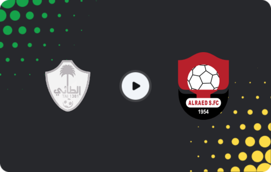 Where to watch Al Taee — Al-Raed, Division 1, 08.02.2026