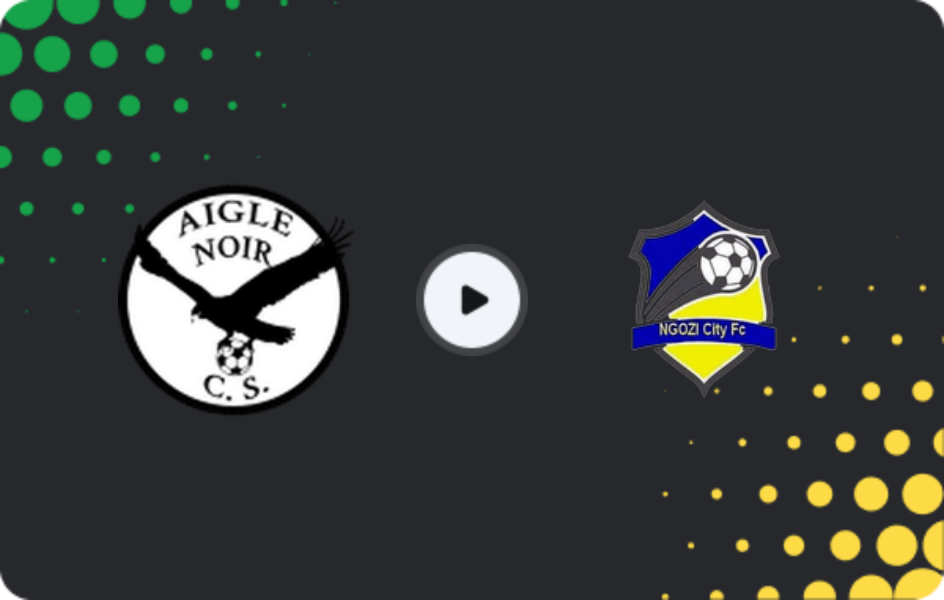 Where to watch Aigle Noir — Ngozi City, Ligue A, 08.02.2026