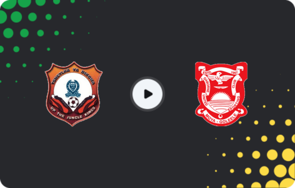 Where to watch Police XI — Gaborone United, Premier League, 08.02.2026