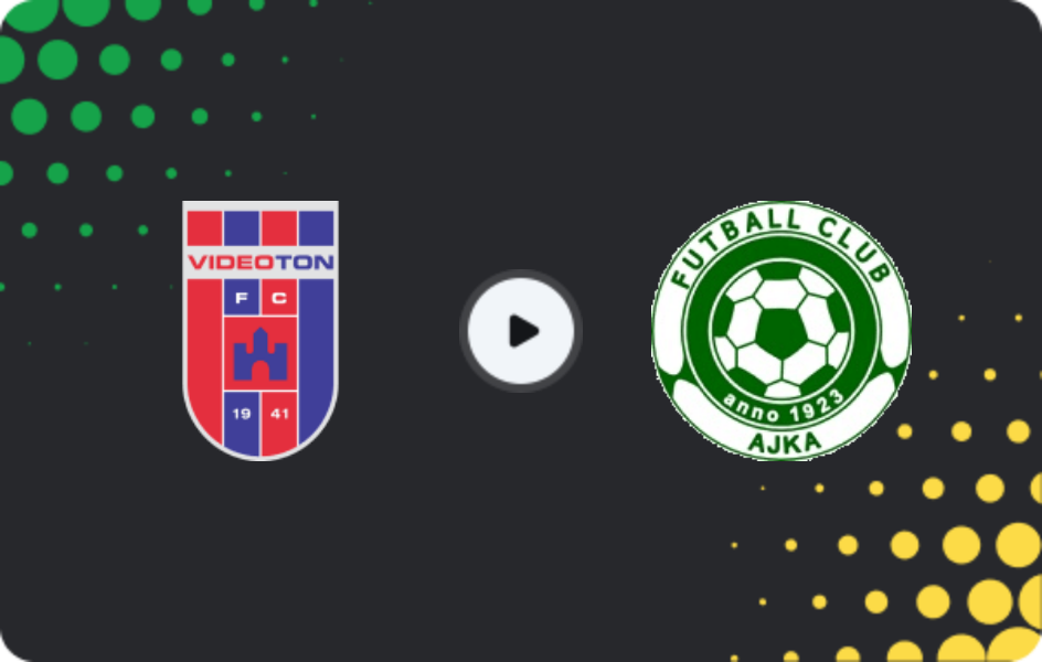Where to watch Fehérvár FC — Ajka, NB II, 07.02.2026