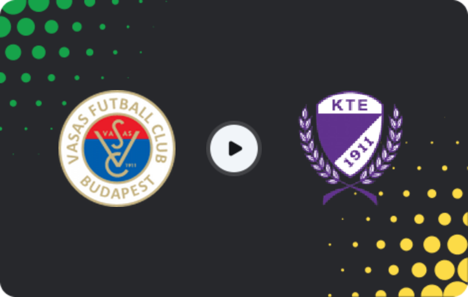 Where to watch Vasas — Kecskeméti TE, NB II, 08.02.2026