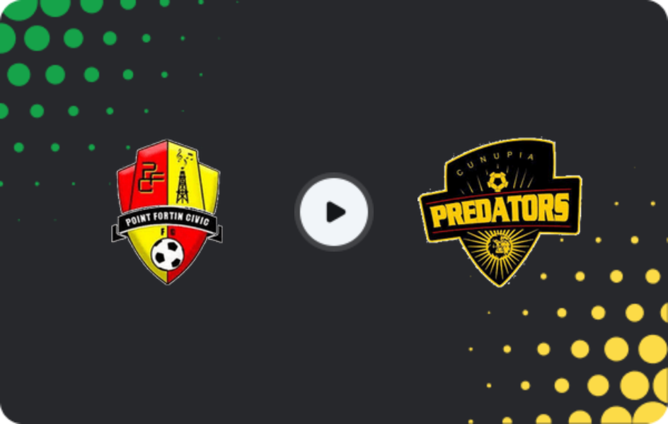 Where to watch Point Fortin — Cunupia, Pro League, 08.02.2026