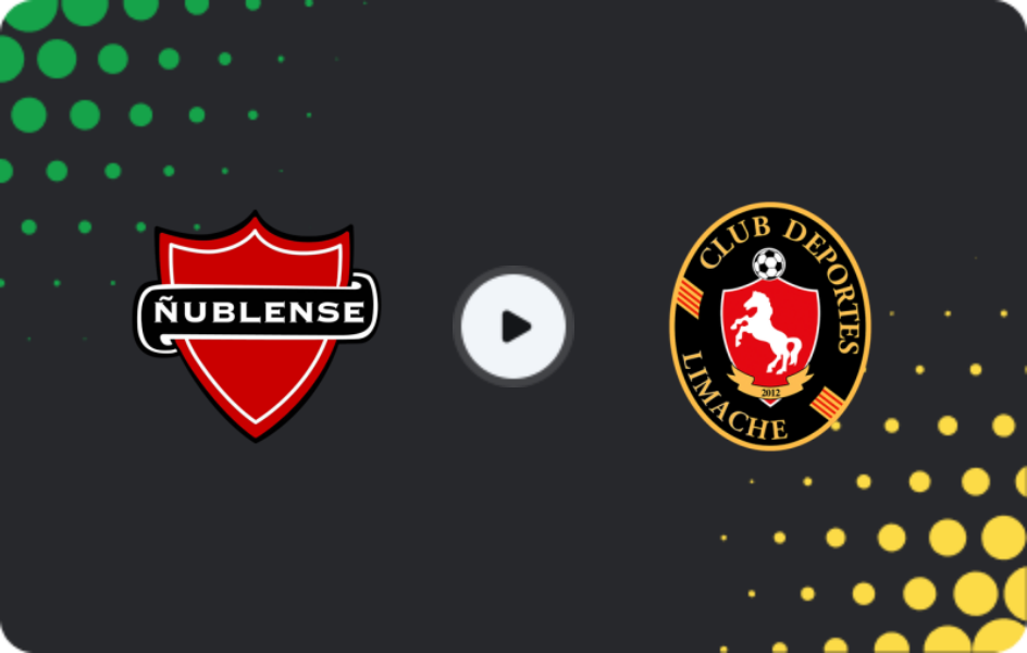 Where to watch Nublense — Deportes Limache, Primera División, 08.02.2026