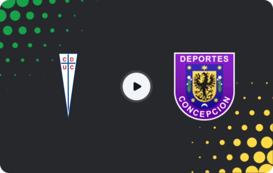 Where to watch Universidad Católica — Concepción, Primera División, 09.02.2026