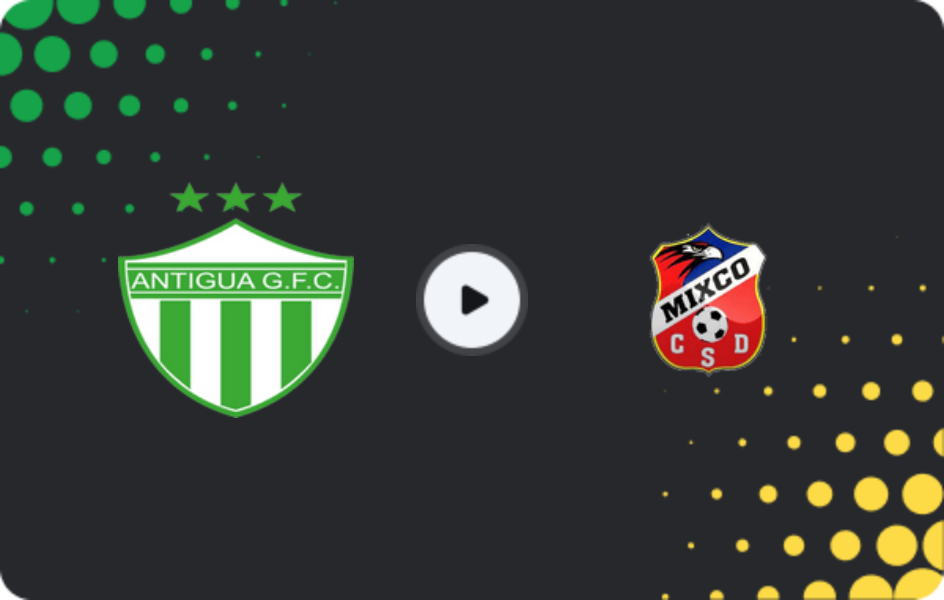 Where to watch Antigua GFC — Mixco, Liga Nacional, 09.02.2026