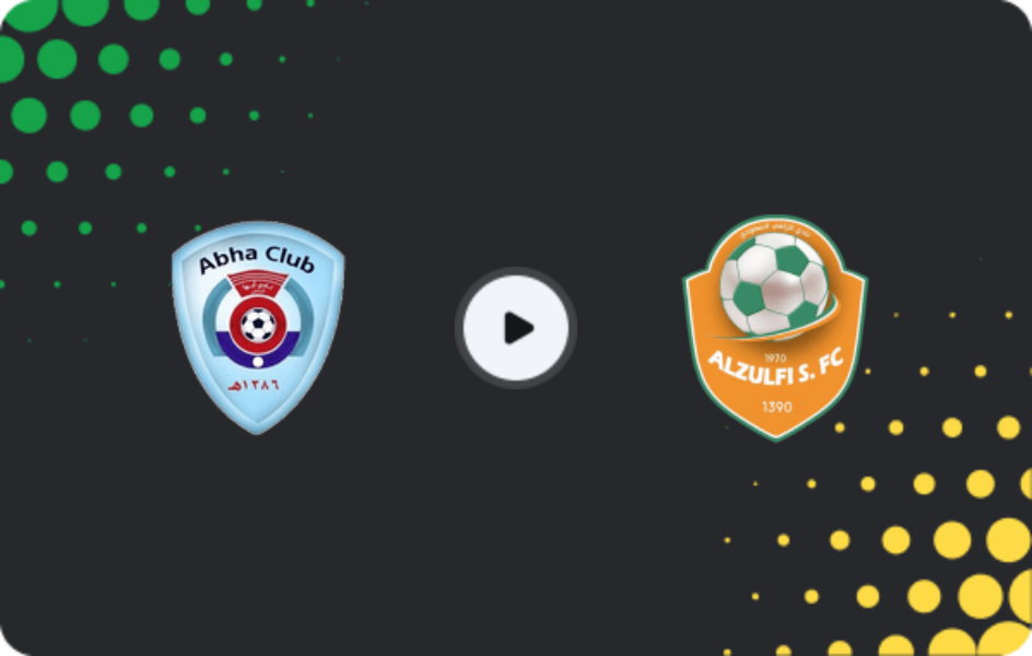 Where to watch Abha — Al Zulfi, Division 1, 09.02.2026