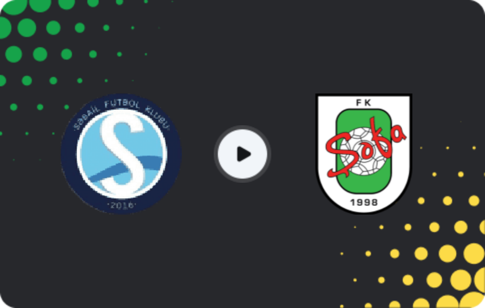 Where to watch Səbail — Safa Baku, Birinci Dasta, 12.02.2026