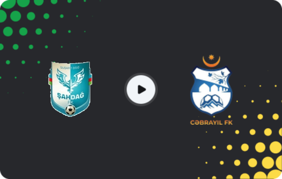 Where to watch Şahdağ — Cəbrayıl, Birinci Dasta, 12.02.2026