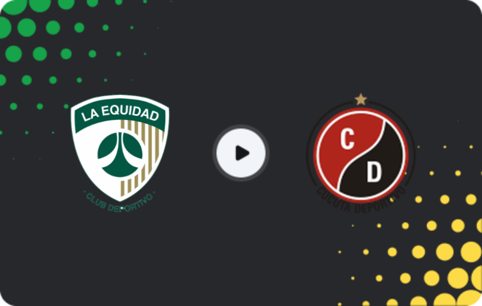 Where to watch La Equidad — Cucuta, Primera A, 24.01.2026
