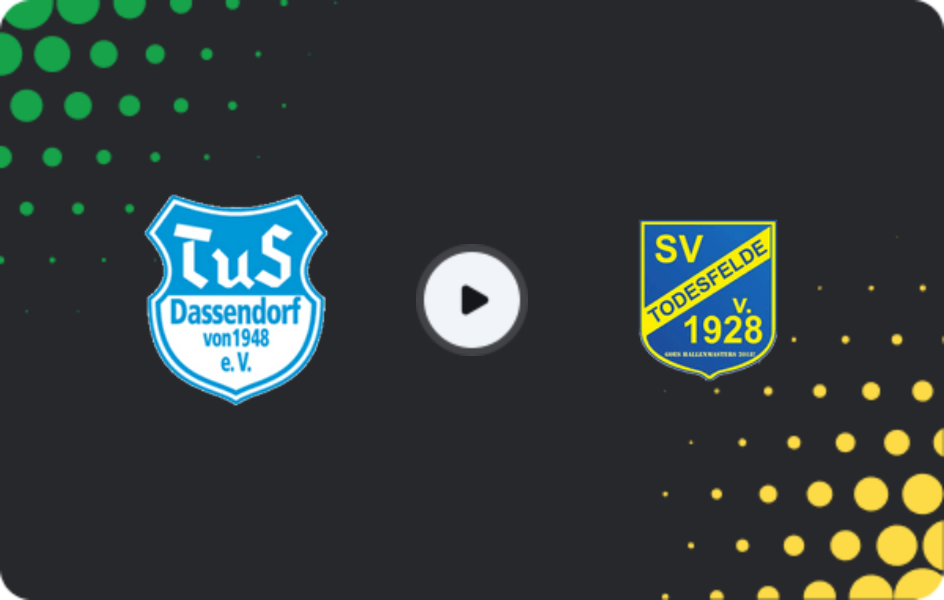 Where to watch Tus Dassendorf — Todesfelde, Friendlies Clubs, 24.01.2026