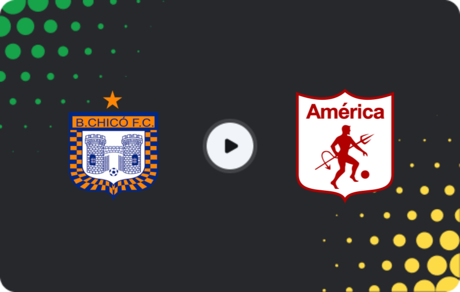 Where to watch Boyacá Chicó — America de Cali, Primera A, 25.01.2026