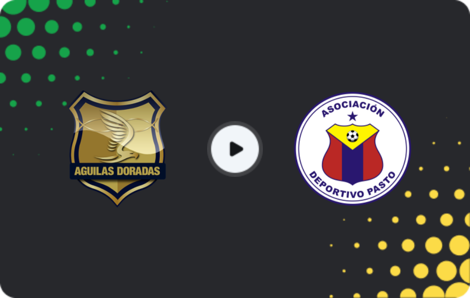 Where to watch Rionegro Aguilas — Deportivo Pasto, Primera A, 25.01.2026